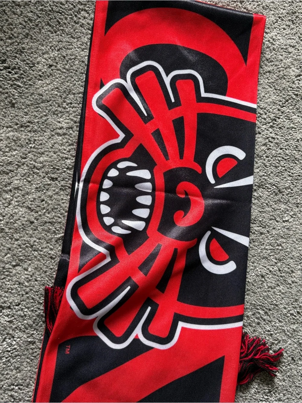 Red University of Cincinnati Soccer Scarf
